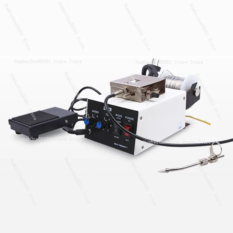 

BK373 Automatic Tin Feeding Machine Soldering Machine Foot Pedal Soldering Station 5W