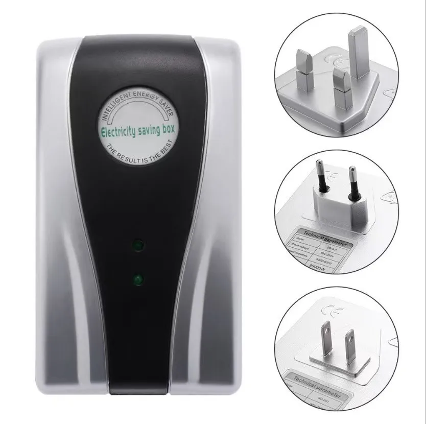 Upgrade Energy Saving Device Electricity Saving Box EU Plug 