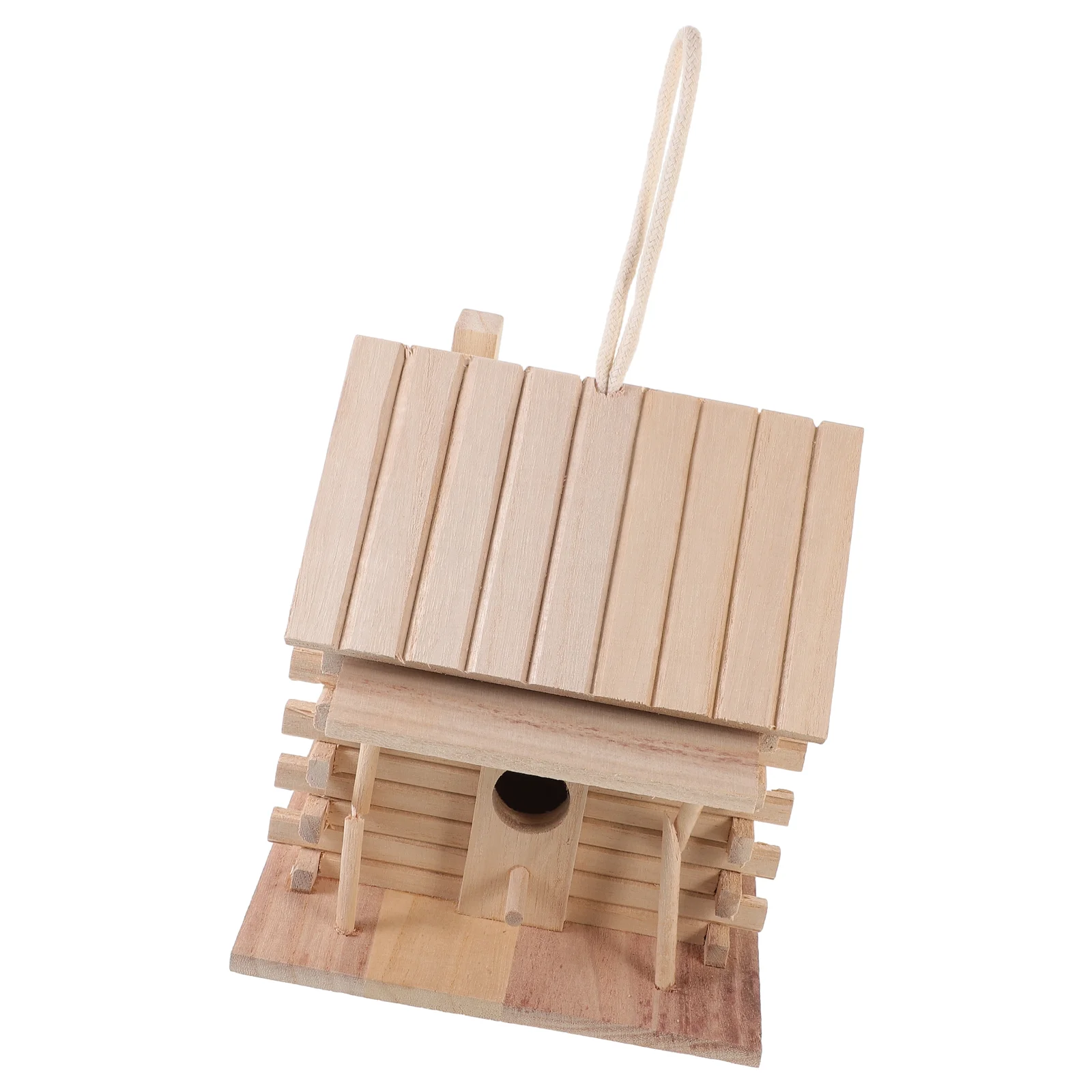 Birdcage Wood Wooden Hummingbird Nest House Toys for Parakeets Birds Keep Warm Houses outside Accessories Outdoor Window