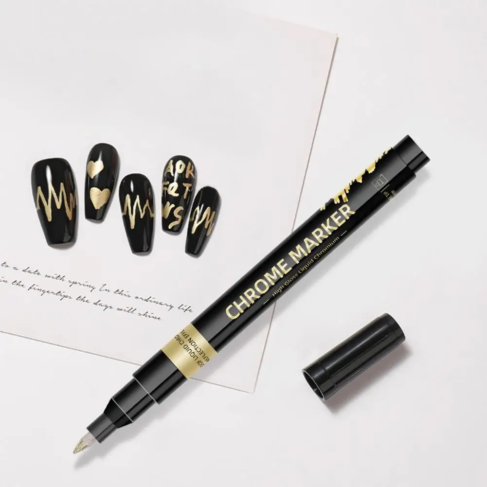 Nail Graffiti Pen Set Gel Nail Art Pen Set for Diy Manicure Drawing Painting Liner Tool Kit Quick Dry Nail Art Markers for Home