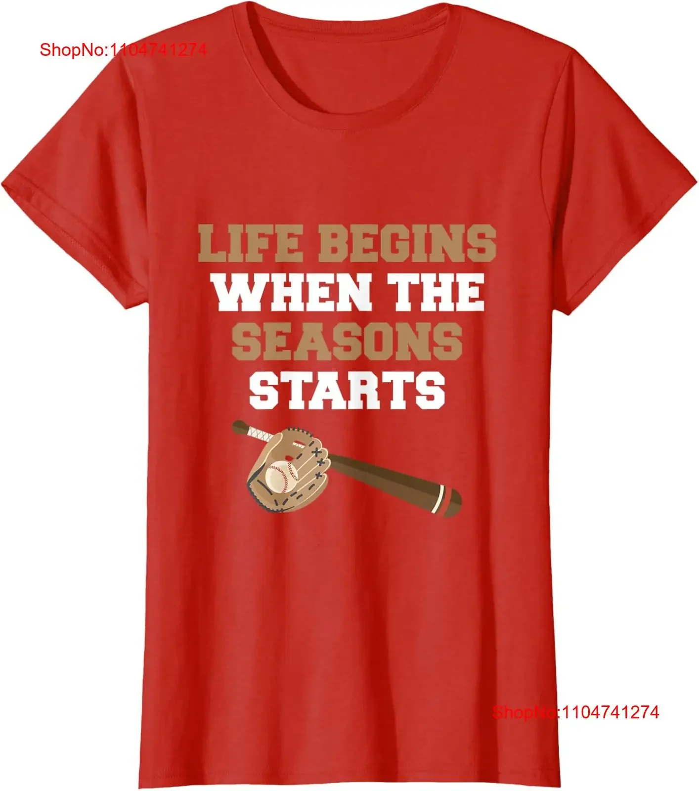 

Life Begins When The Season Starts Fan Player Ladies' Crewneck T Shirt vintage Washed fashion graphic Top For Everyday Wear