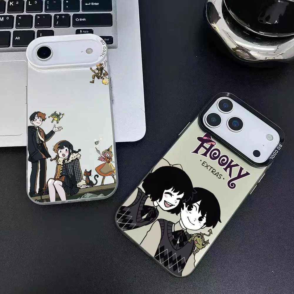 حافظة هاتف H-Hooky Magic Dani أنيمي لهاتف آيفون 17 16 15 14 13 12 11 Pro Max Air Matte Laser Aurora مقاومة للصدمات Funda #2