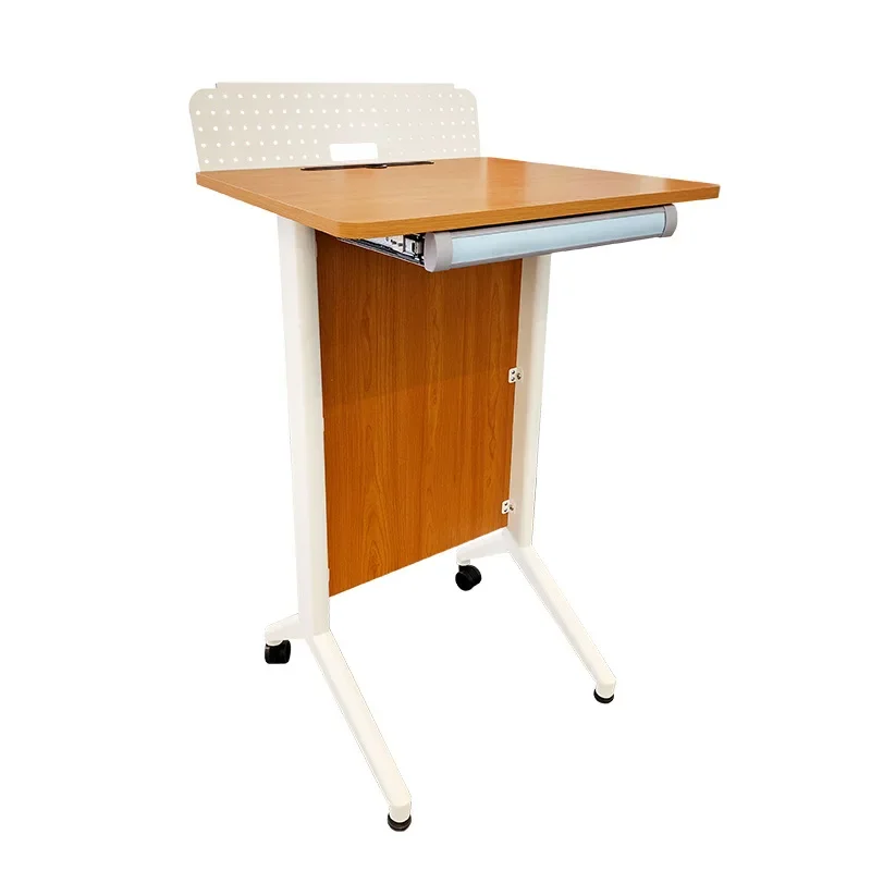 Office furniture, lectern, school teacher reception desk, information desk, mobile