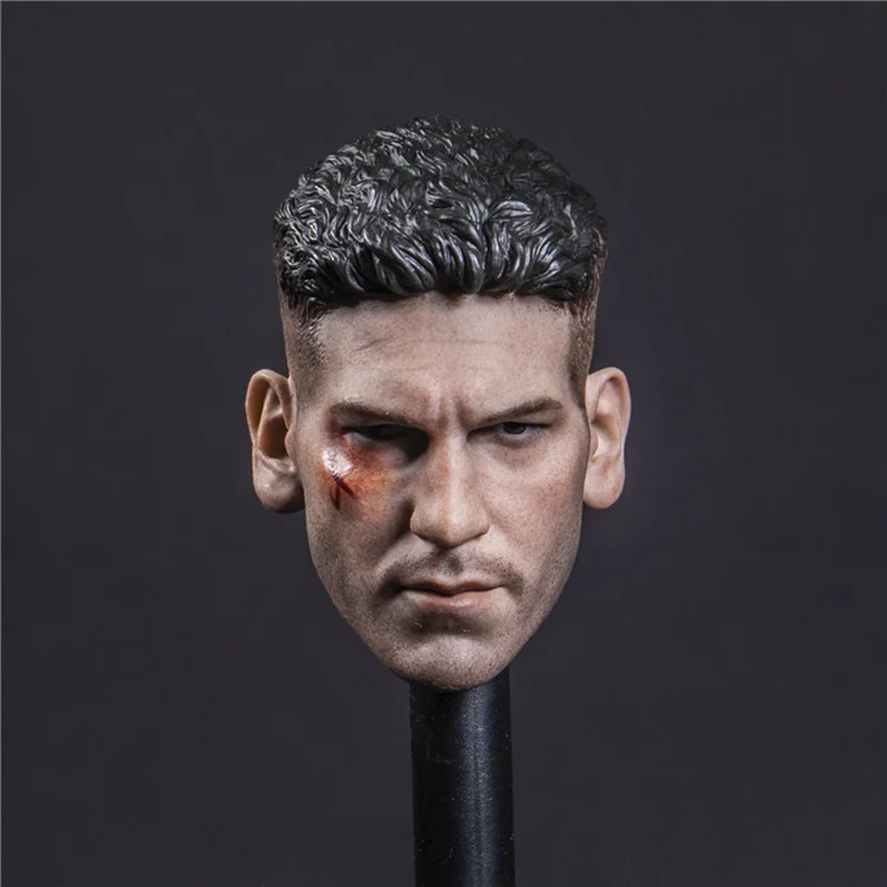 1/6 Scale Action Figure Doll Accessories Jon Bernthal Frank Head Sculpt For 12