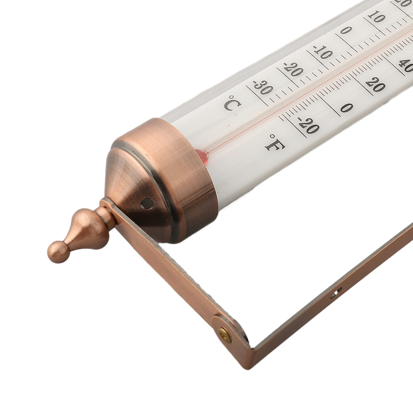 Cordless Thermometer Indoor Thermometer High-strength Steel Construction Wide Range Of Applications No Batteries Required