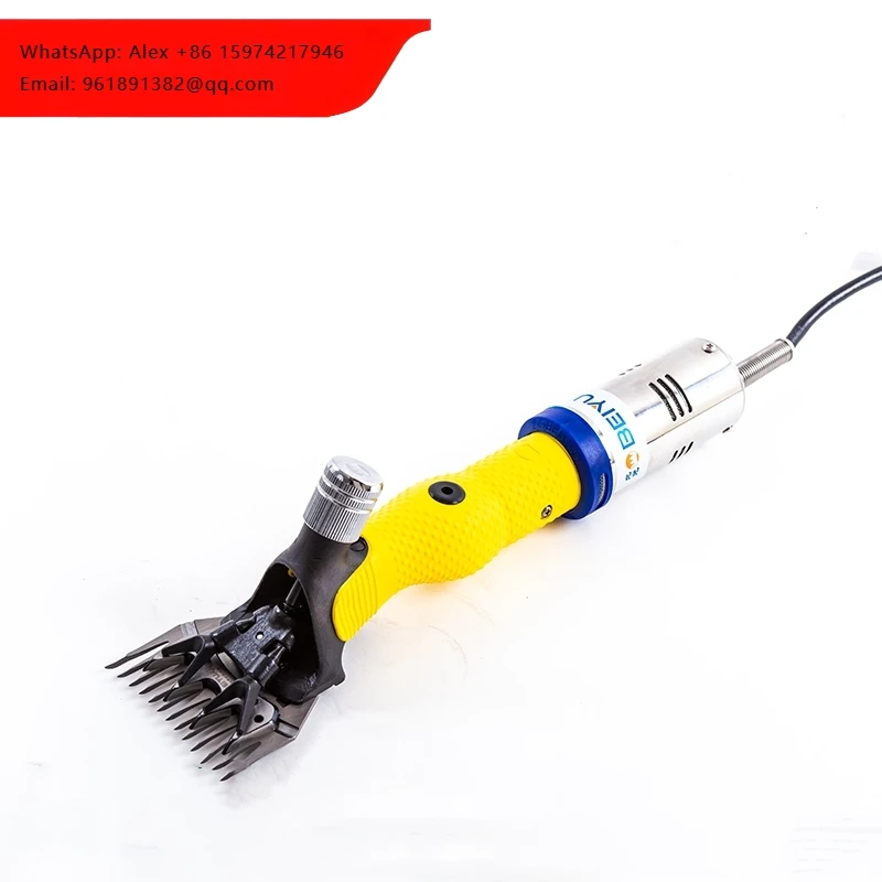 

BEIYUAN Wool Clipper Portable Electric Sheep Shearing Machine Clipper AC DC Wool Scissor 9 /13 Straight Blade Sheep Farm Tool