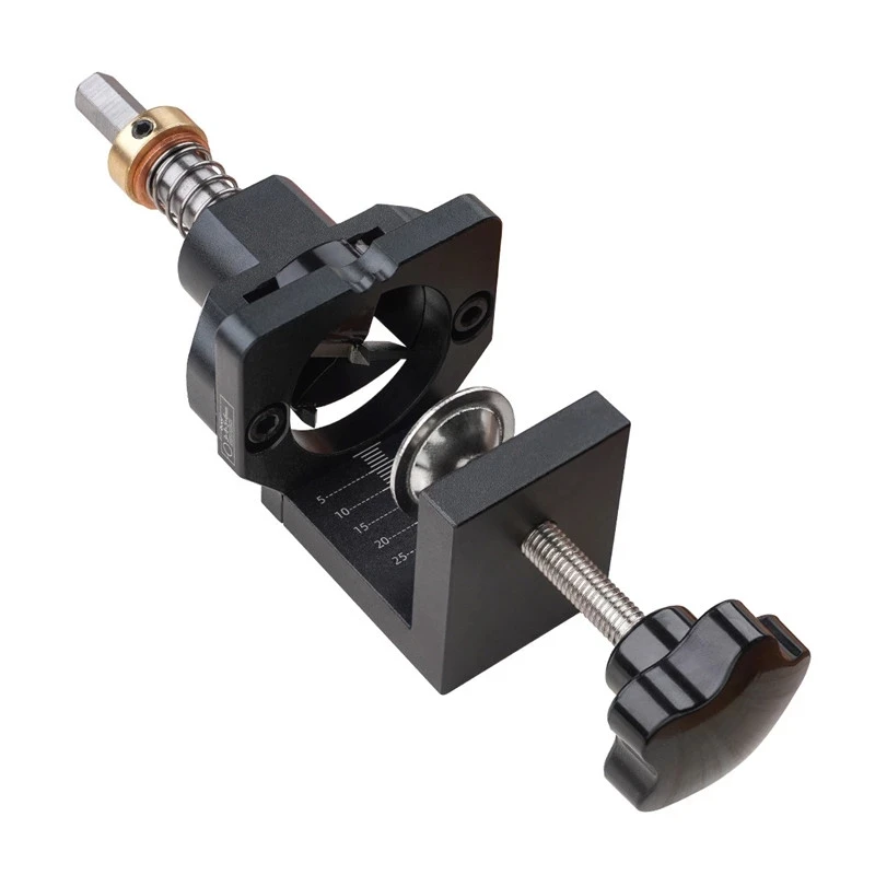 Copo Dobradiça Chato Gabarito Guia de Perfuração de Madeira Passador Gabarito Carpintaria Buraco Opener Modelo Porta Gabinete Dobradiça Conjunto Ajustável 35 mm