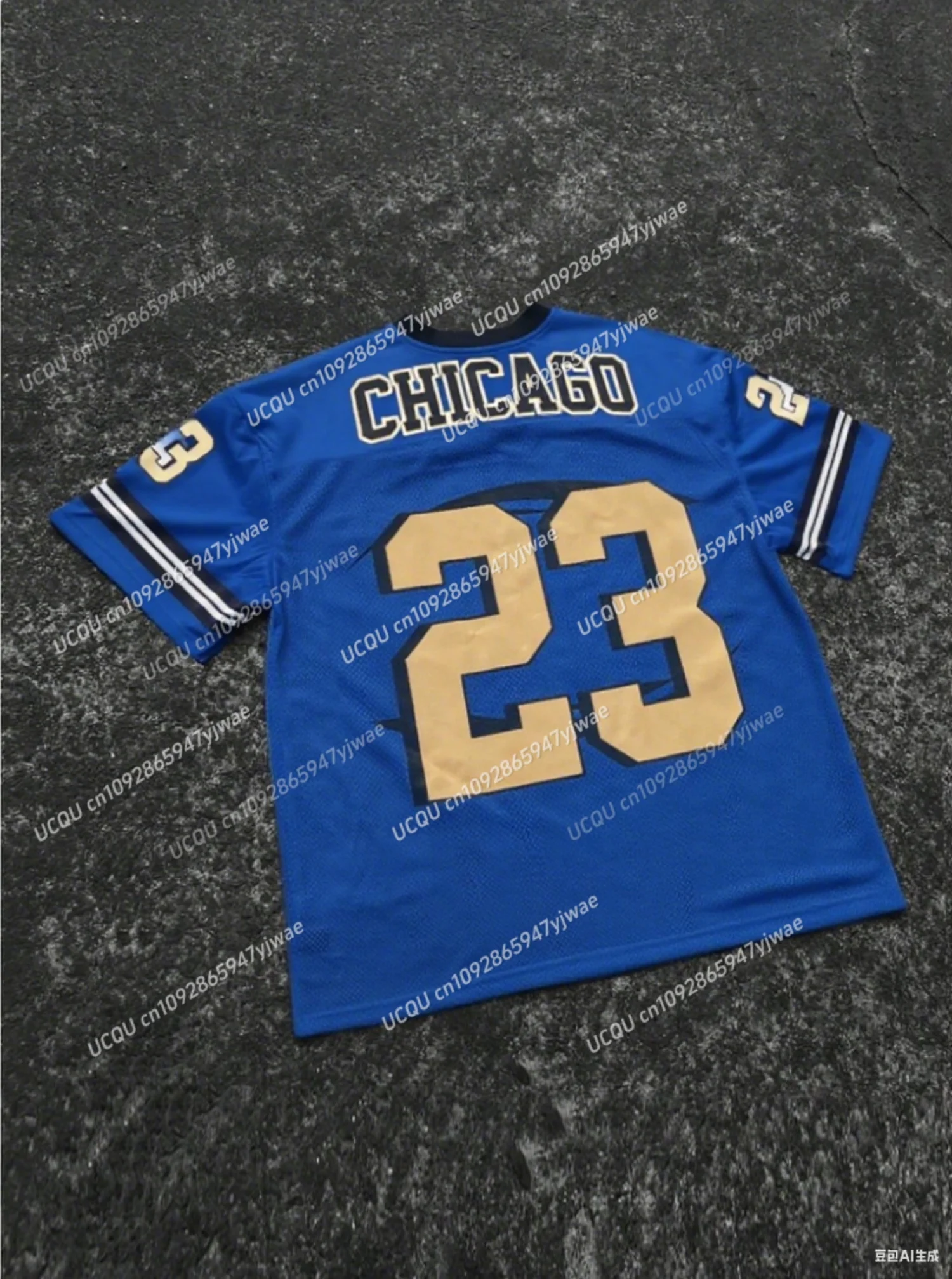 

Summer CHICAGO 23 Print Men T-Shirt V-Neck Short Sleeves Lightweight Jersey T-Shirt plus size sport daily Tees Men Clothes