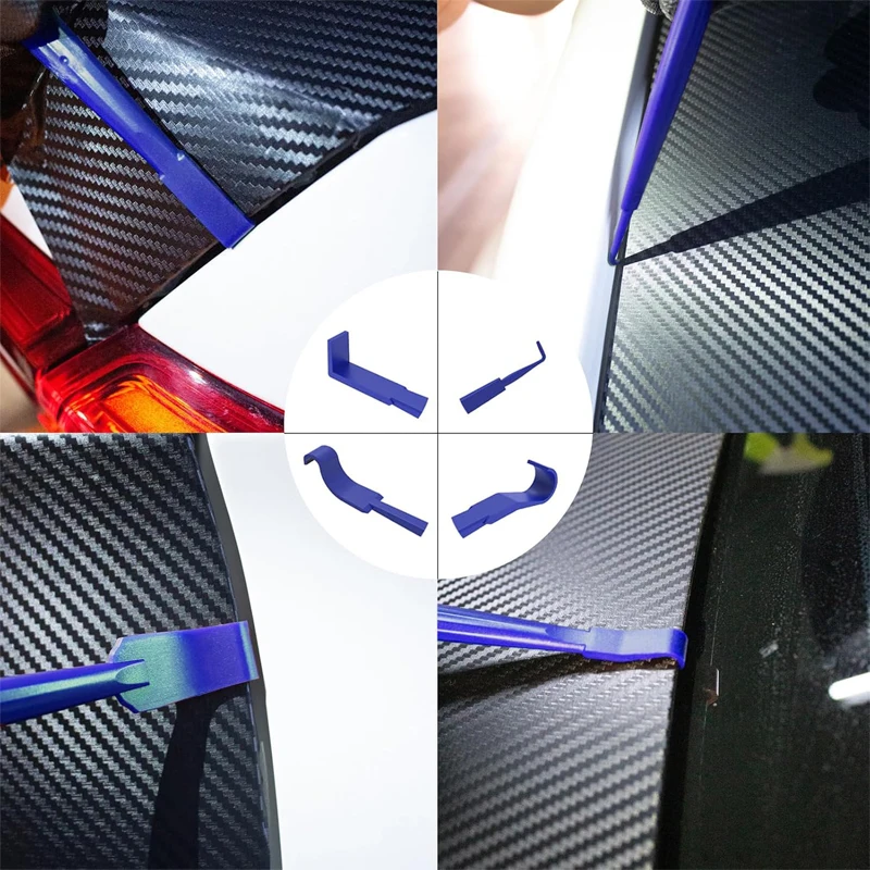 Vinyl Wrap Tool Window Tint Kits Window Film Installation Stick Squeegee Felt Squeegee Wrap Gloves Cleaning Cloth Utility Knife