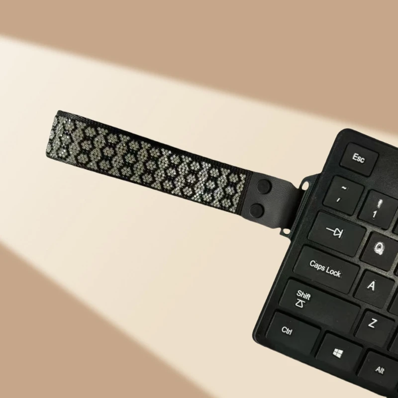 لوحات المفاتيح الأشرطة الزخرفية الأشرطة أحجار راينستون نايلون أشرطة لـ 60 لوحات مفاتيح ميكانيكية ATK68 ATK68