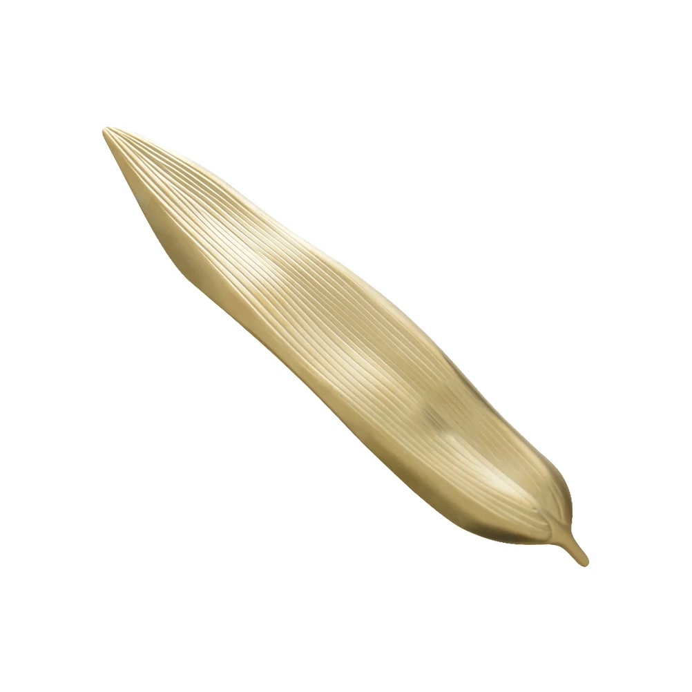 

Stainless Steel Chopsticks Rest Gold Color Spoon Fork Holder Creative Leaf Shape Dining Tableware Accessories Kitchen