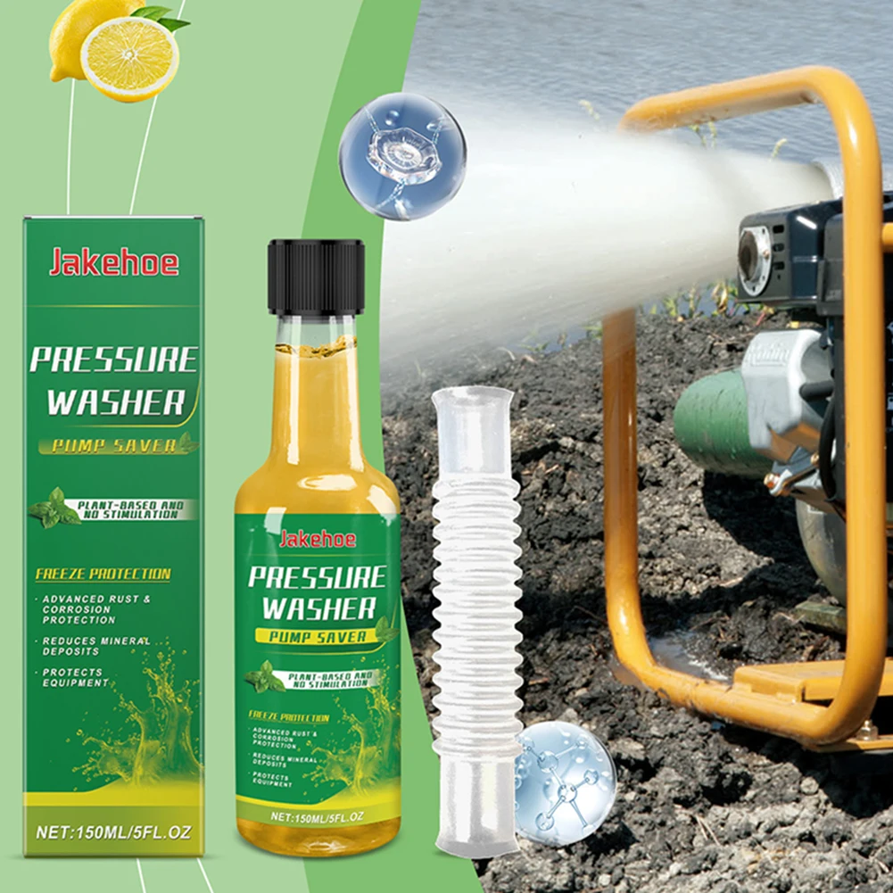 Pump Saver Pressure Washer With Flexible Hose Repair Agents