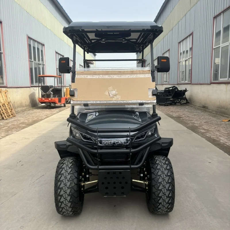 

2025 Newest Golf Hunting Buggy 72v Lithium Battery 2 4 6 Seaters Off Road Street Legal Electric Golf Cart