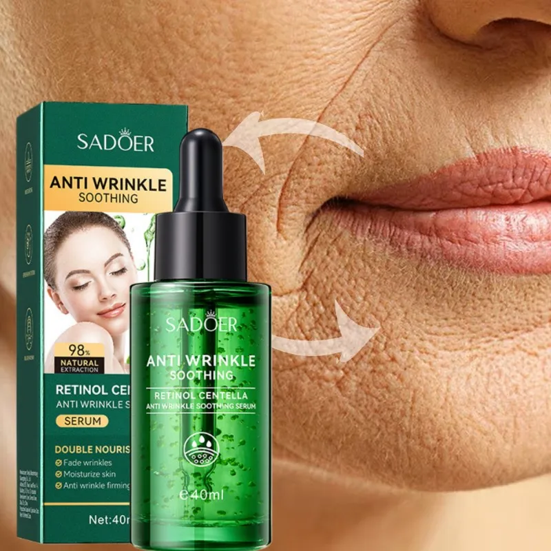 

Instant Retinol Wrinkle Remover Face Serum Lifting Firming Fade Fine Lines Anti-aging Essence Whitening Bright Nourish Skin Care