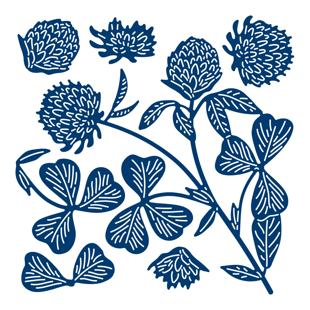 Crown Thistle Rose Daffodil Cutting Dies Scrapbook Diary Decoration Stencil Embossing Template DIY Greeting Card Handmade 2026