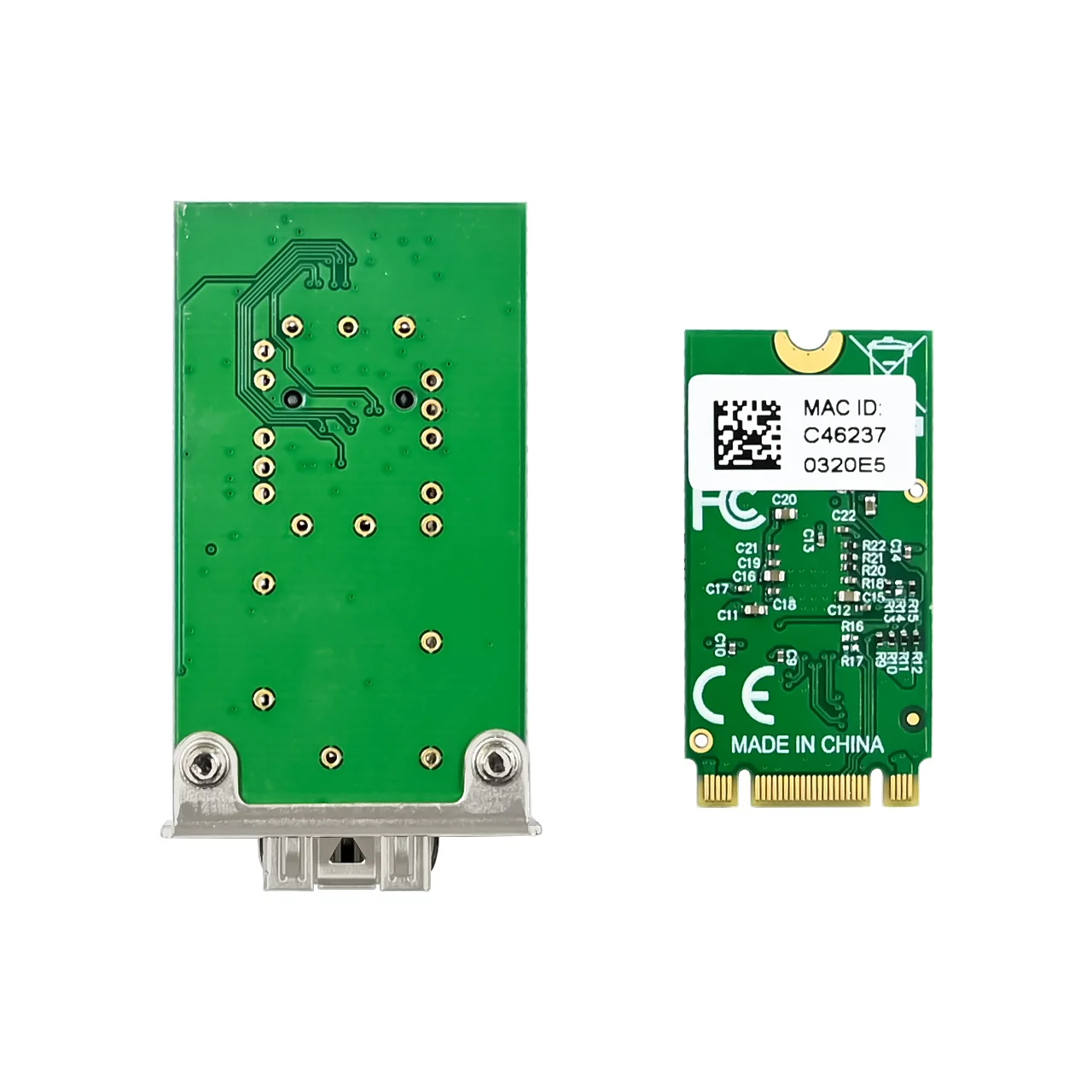 SUNWEIT ST7332 M.2 B + M Intel I210AS 1GbE SFP Fibra Industrial NIC Servidor Externo Com Fio CE ROHS/FCC Certificado OEM 1 Ano
