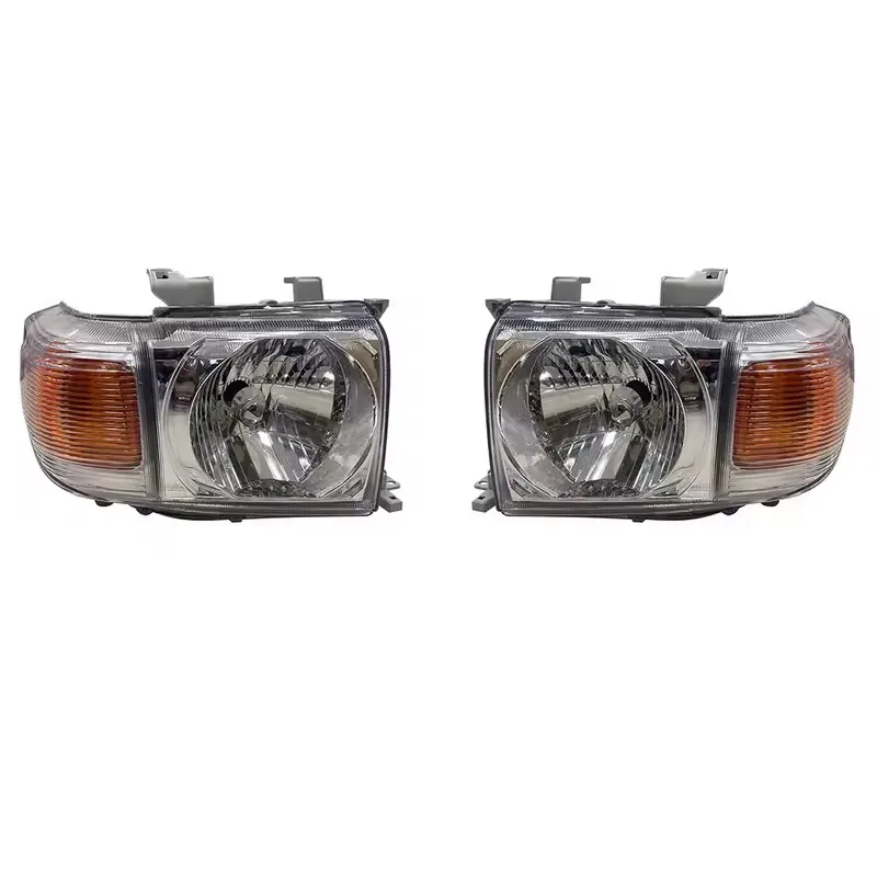 Suitable For Toyota Land Cruiser Front Headlight Semi Assembly, Old Dominator FJ100 Front Headlight Lights LC70 LC71 LC76 98-07