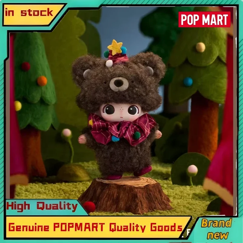 

Оригинальные фигурки POPMART Dimoo Secret Theatre Club Series Blind Box: милые коллекционные модели-украшения, загадочные фигурки для девочек, таинственная коробка