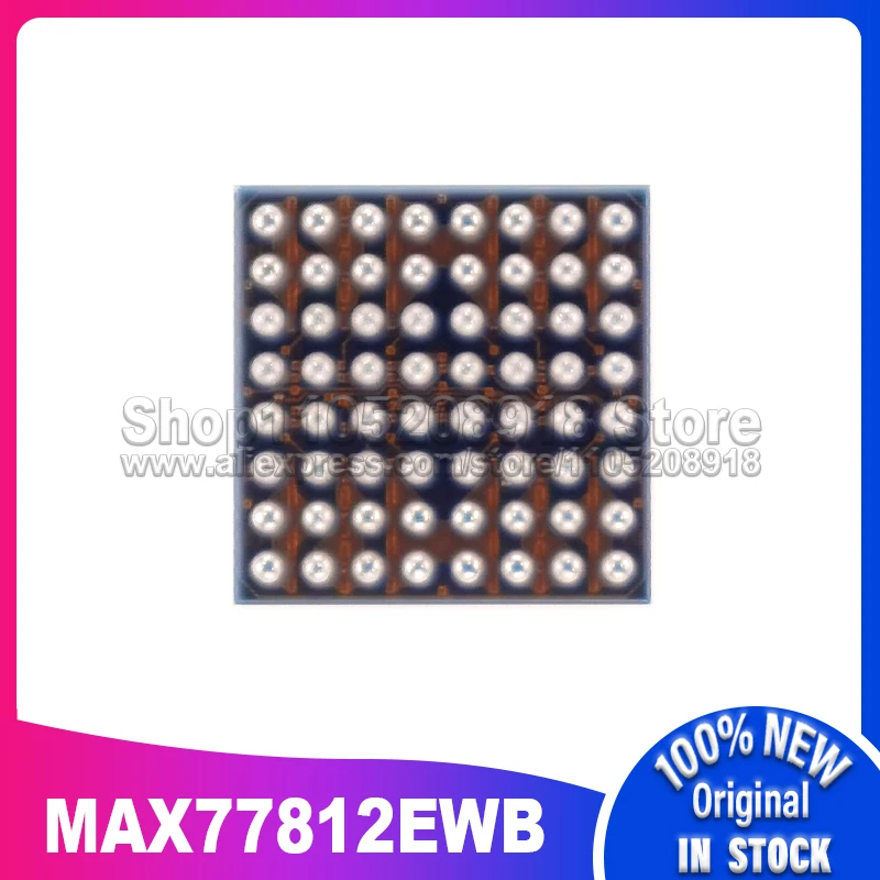 5 قطعة/الوحدة MAX77812EWB MAX77812EWB + T WLP-64 MAX77812 ل NS التبديل وحدة التحكم الطاقة ic بغا شرائح 100% جديد بقعة الأسهم
