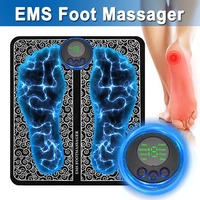 Foot Massager EMS Rechargeable Massage Mat Foot Relaxation Pads Electric Foot Massage Tool To Relieve Sore Feet Home Fitness