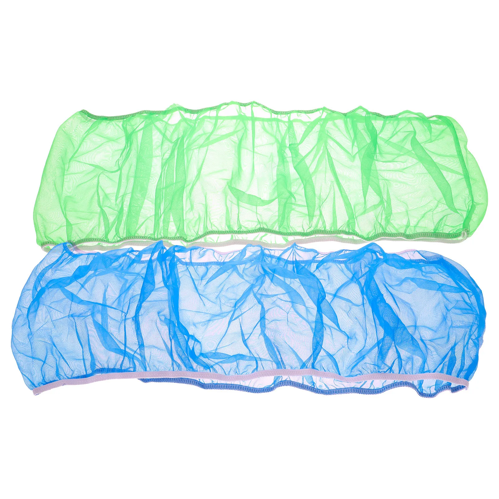 

2Pcs Elastic Bird Cage Covers Dustproof Mesh Guard Net Shell Skirt Pet Cage Accessory Birdcage Cover Birdcage Guard