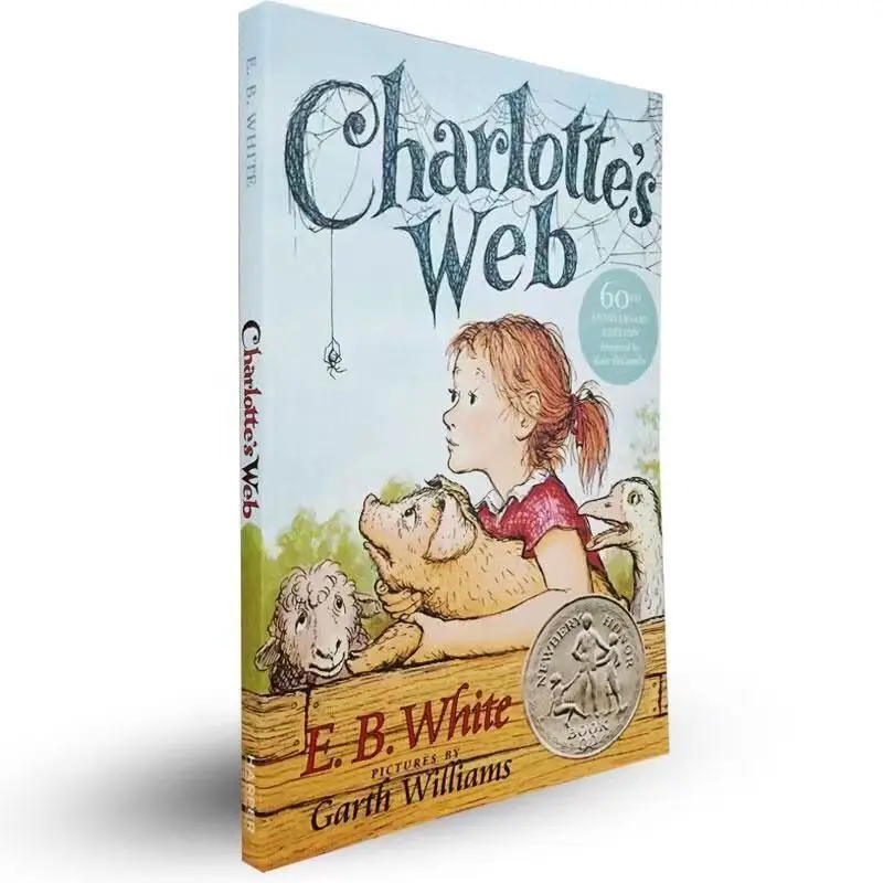 Charlottes Web libro de ficción en inglés para niños, libros de cuentos para niños