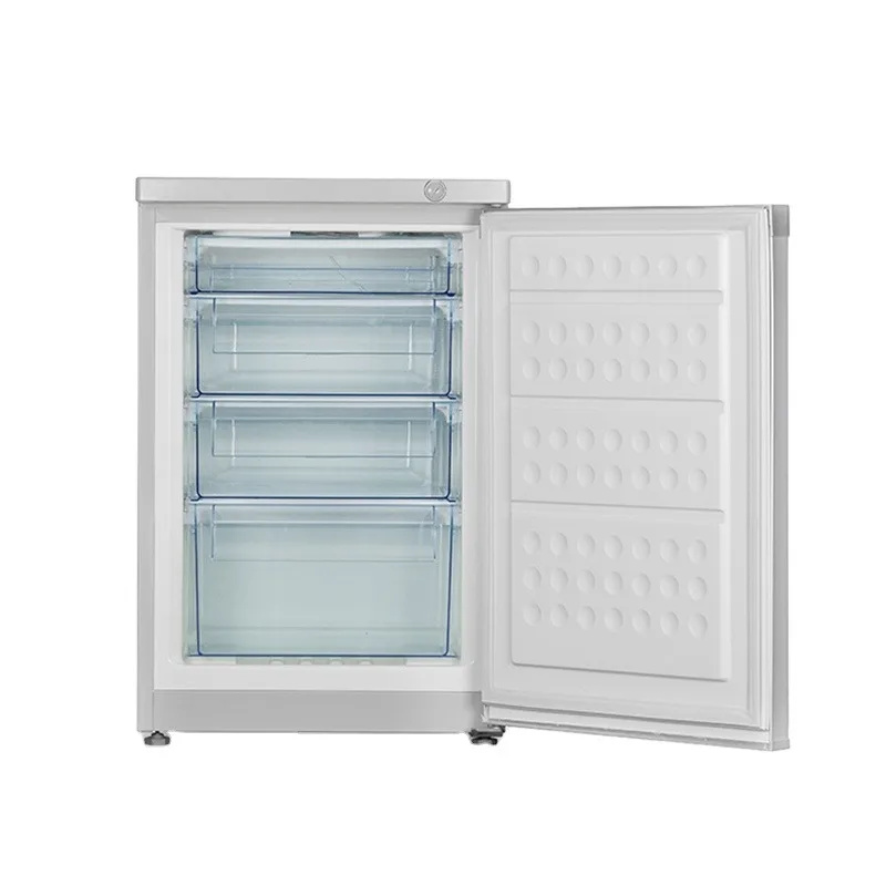88L 100L 150L 182L Single Door Freezer with Drawer Vertical Freezer