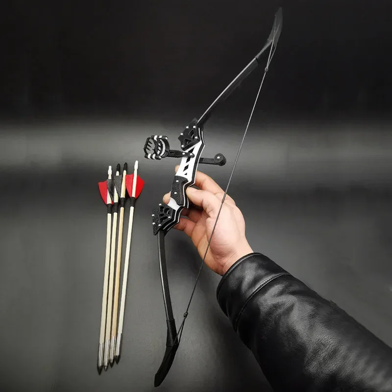 Outdoor Mini Recurve Boog Draagbaar Krachtig Richten Schieten Pijl En Boog Afneembaar Boogschieten Sport Speelgoed Pijl En Boog Set