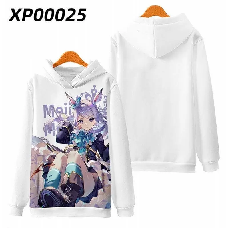 Anime Uma Musume Pretty Derby Cosplay Costume Special Week Tokai Teio Grass Wonder Silence Suzuka Unisex 3D Hoodie Sweatshirt