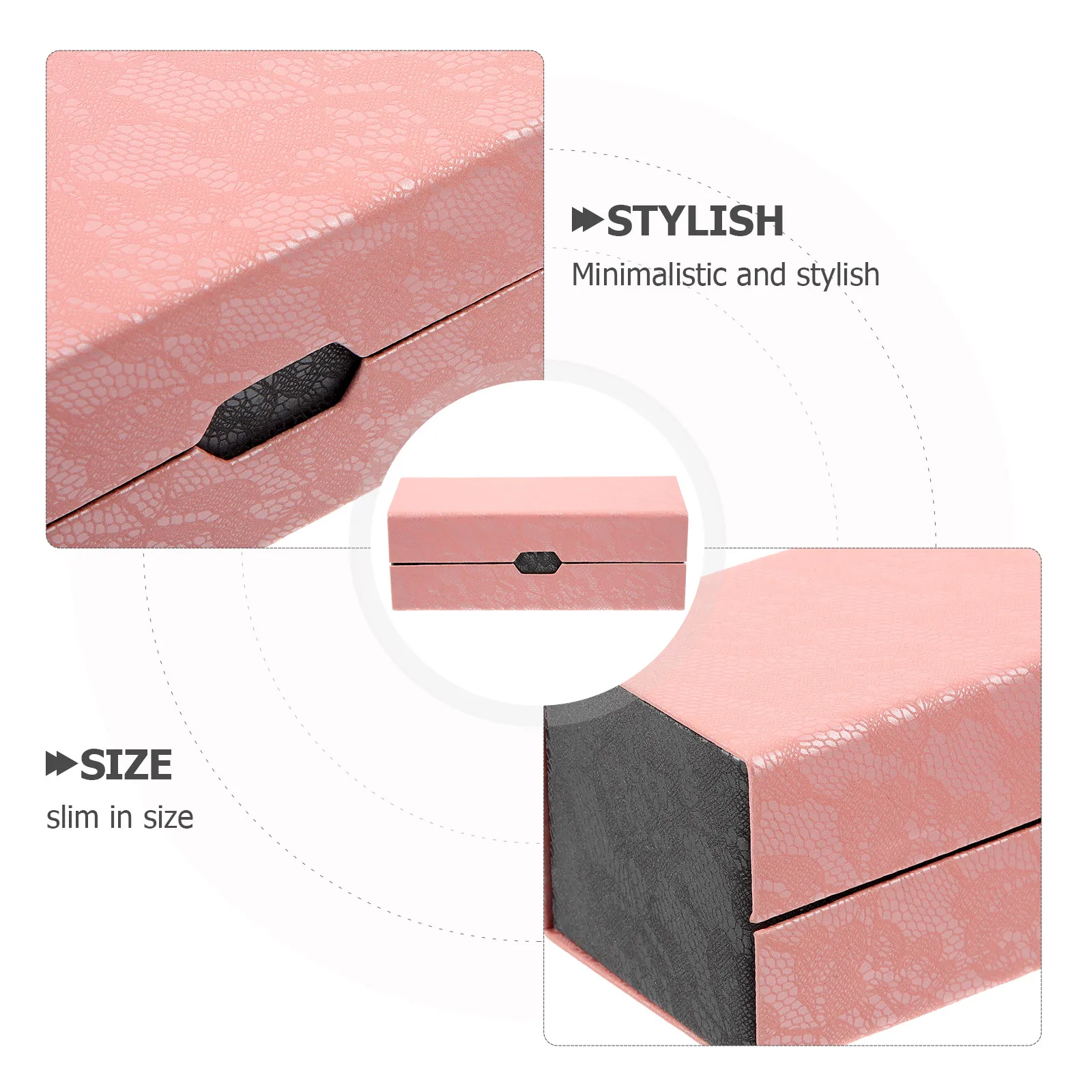 

Sunglasses Case Double Layer Slim Beige Fabric Eyeglasses Storage Box Portable Protective Case for Sunglasses Storage