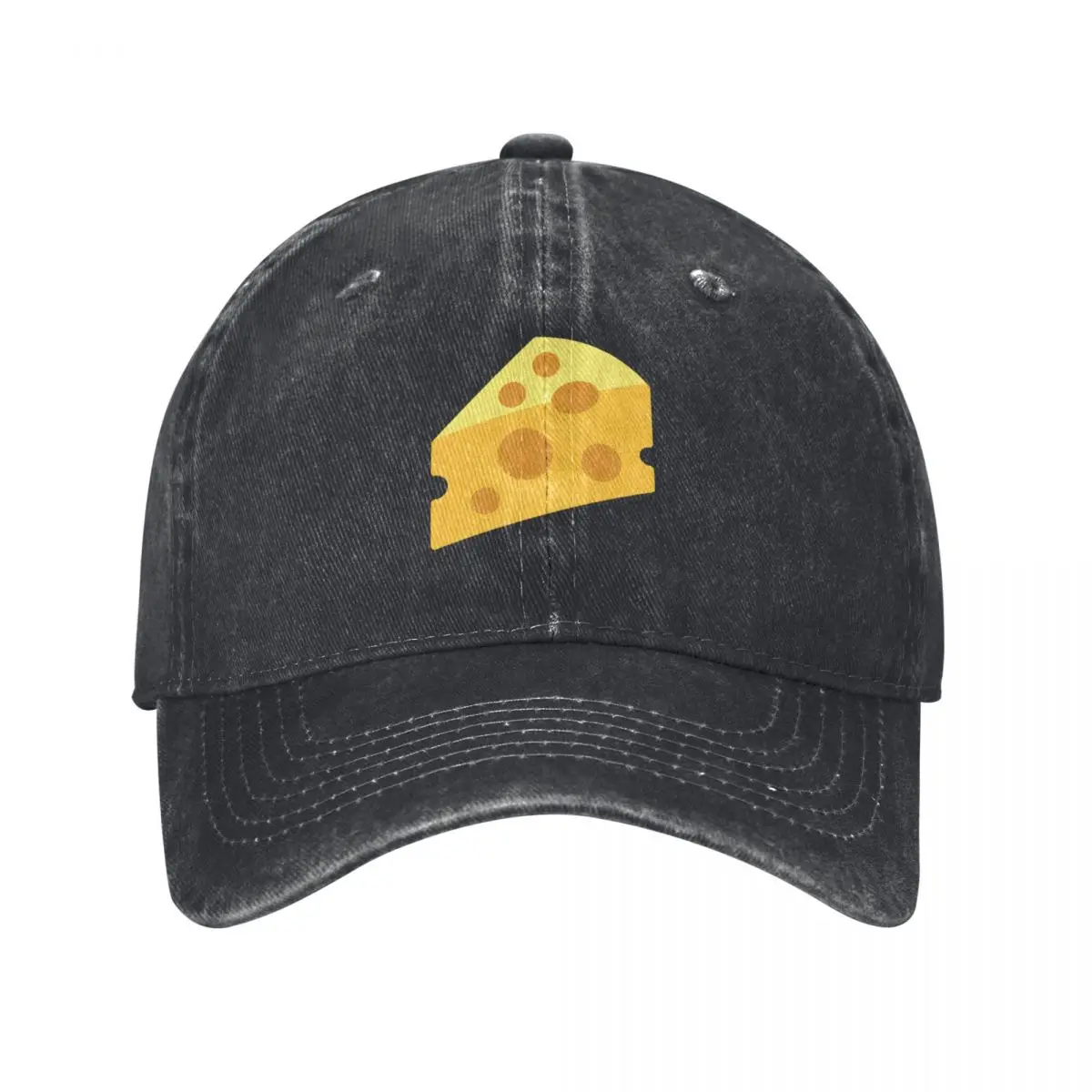 

Cheese Wedge Baseball Cap black fashionable Vintage Boy Women's