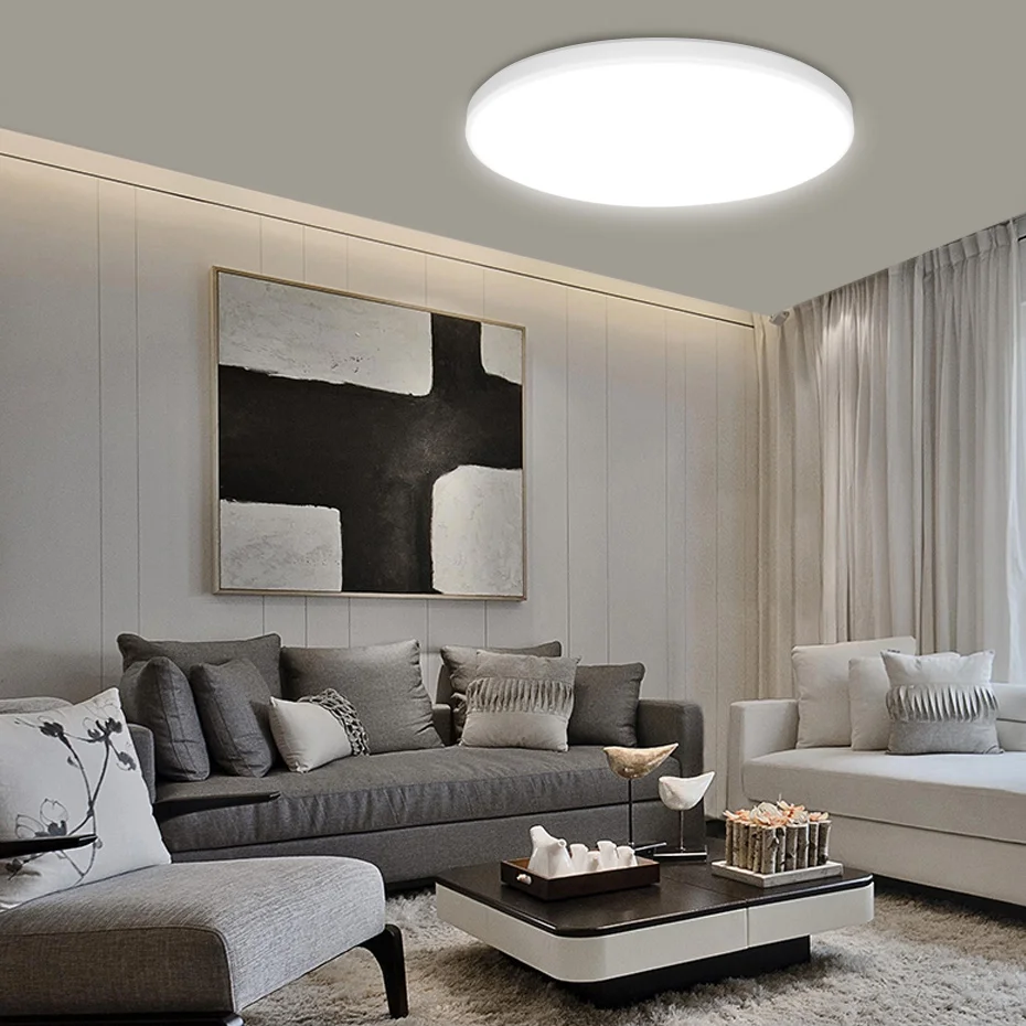 LED Ceiling Light 220V Round Modern LED Light 12W 24W 36W 48W Waterproof IP55 for Indoor Living Room Decor or Radar Sensor Light