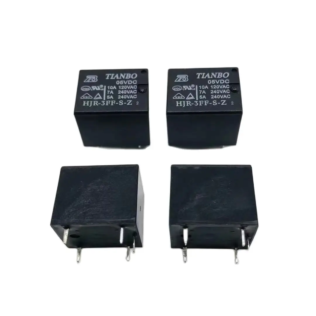 100% new HJR-3FF-S-Z 12VDC 5VDC/24VDC set of 5-foot TIANBO skywave power relays