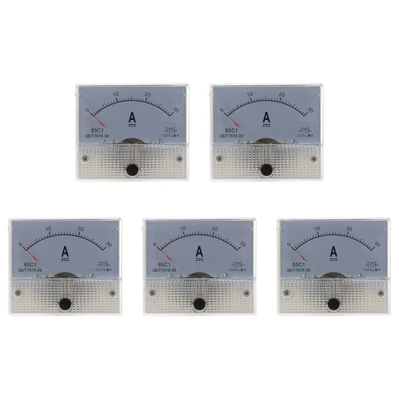 KYCOR-5X 85C1 Analog Current Panel Meter DC 30A AMP Ammeter