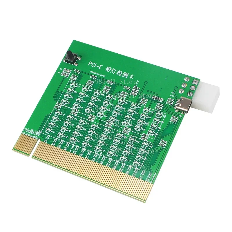 

PCI-E 16X with light detection card