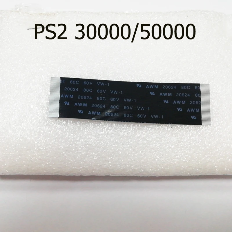สล็อตเชื่อมต่อกับเมนบอร์ด FLEX CABLE สําหรับ PS2 30000 50000 Gamepad ซ็อกเก็ต Ribbon FLEX CABLE สําหรับ PS2 3 W/5 W