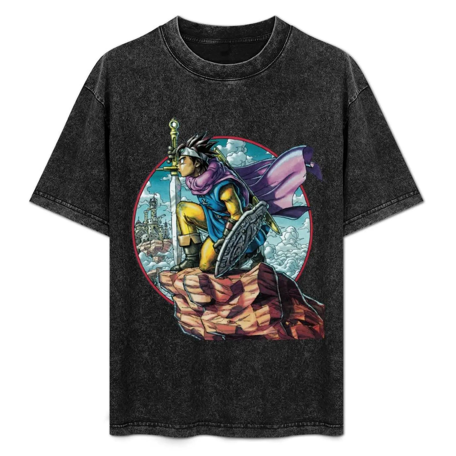 

Dragon Quest III T-Shirt kawaii clothes tops shirts graphic customizeds clothes for men