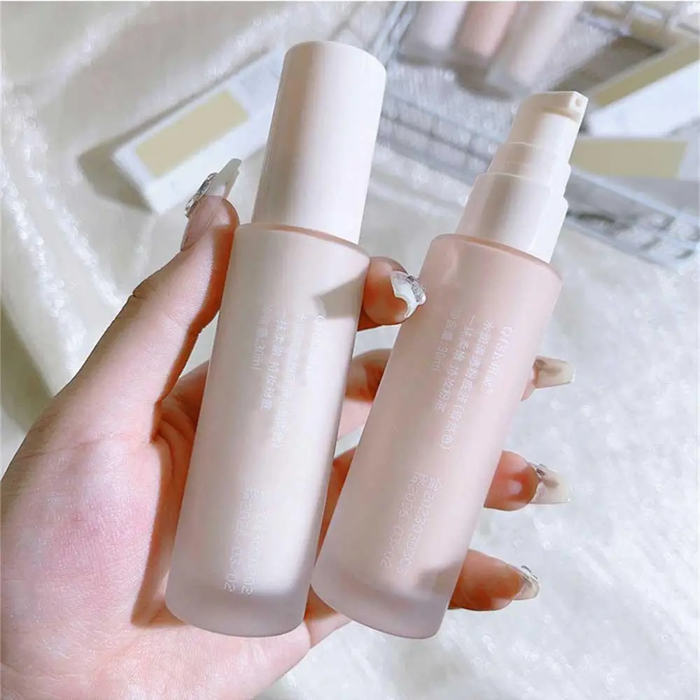 3 Colors Liquid Foundation Brighten Whitening Cream Muscle Foundation Liquid Concealer Concealer Long Lasting Face Base Liquid