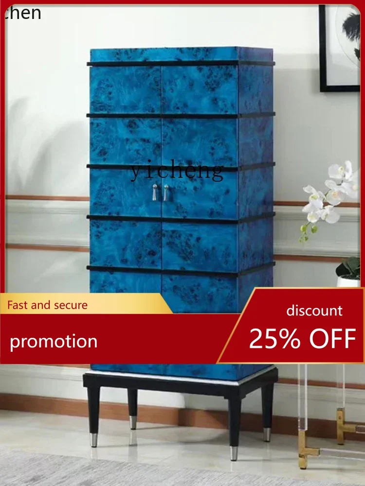 

YFY Entrance Grandmother Green Corridor Curio High Shoe Sideboard Wine