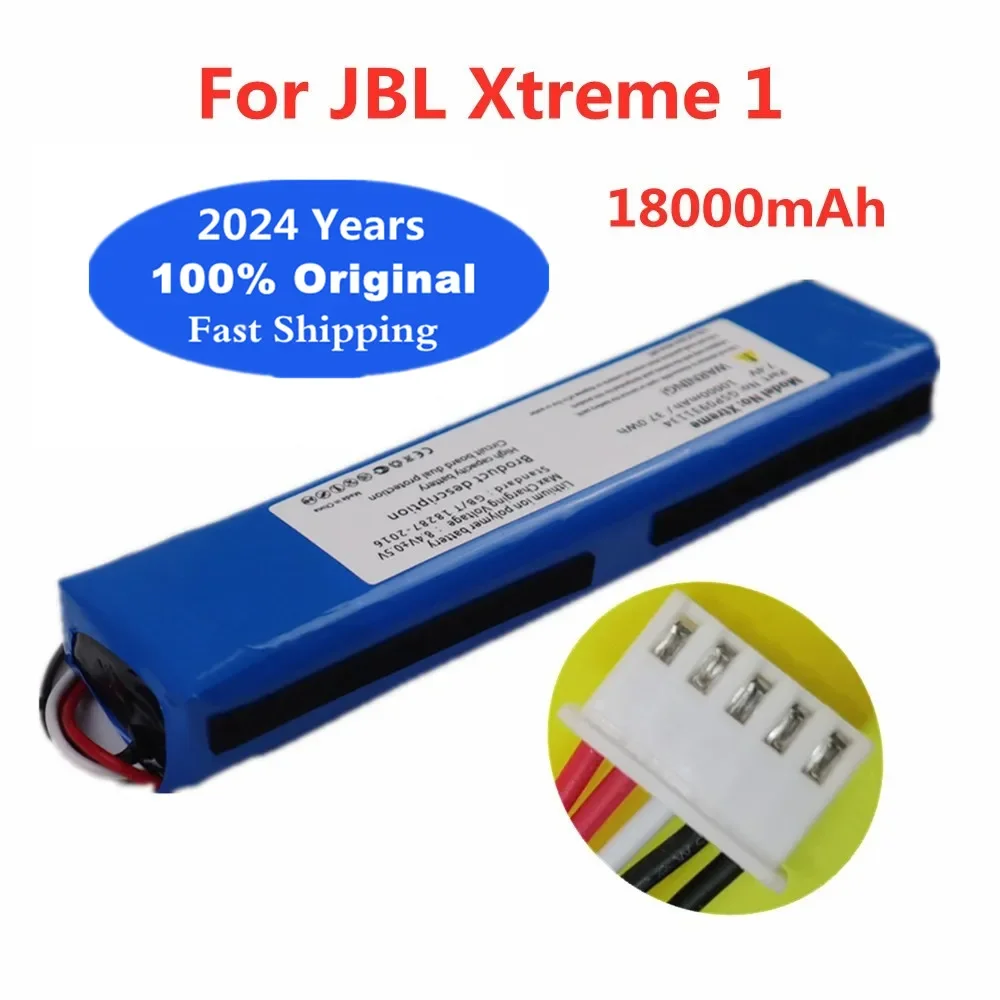 2024 Years New Original Player Battery 18000mAh for JBL Xtreme1 Xtreme 1 GSP0931134 Wireless Bluetooth Speaker Bateria Battery