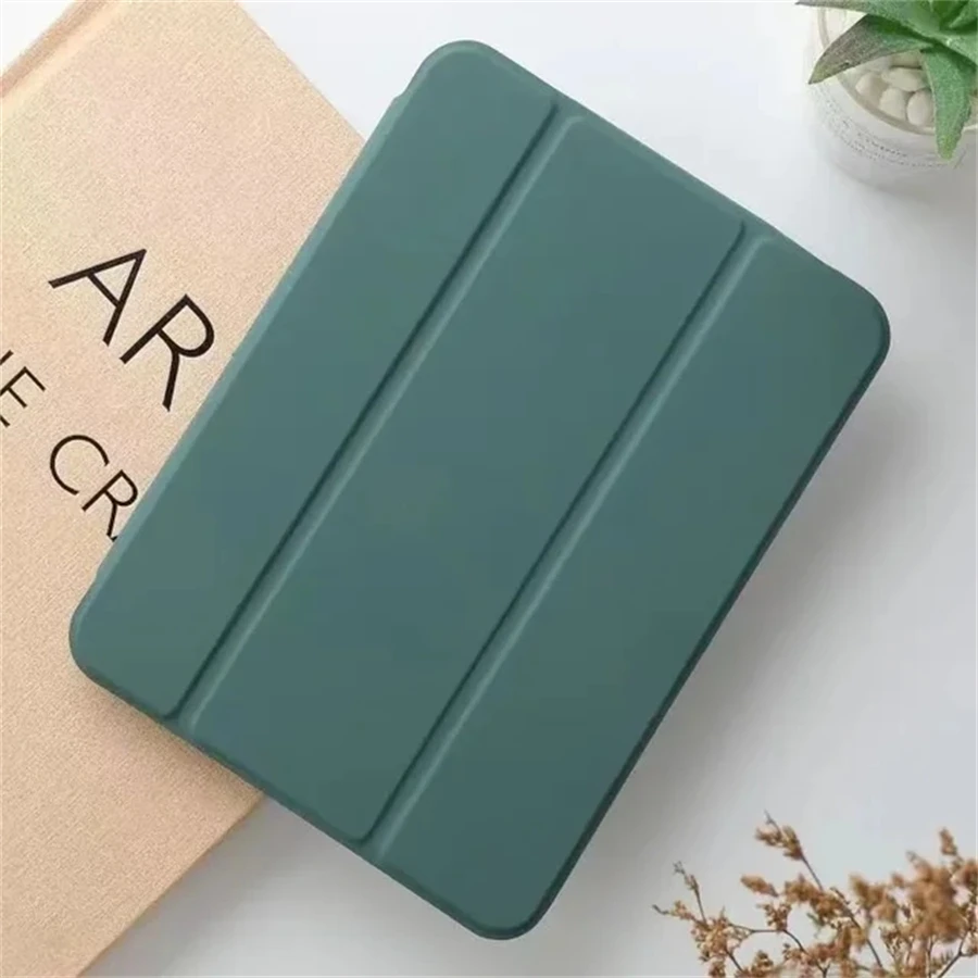 

Чехол для Lenovo Xiaoxin Pad 11 2025, тройной складной чехол из искусственной кожи, мягкая задняя подставка из ТПУ, чехол для планшета Xiaoxin Pad 2025 11 дюймов TB335FC