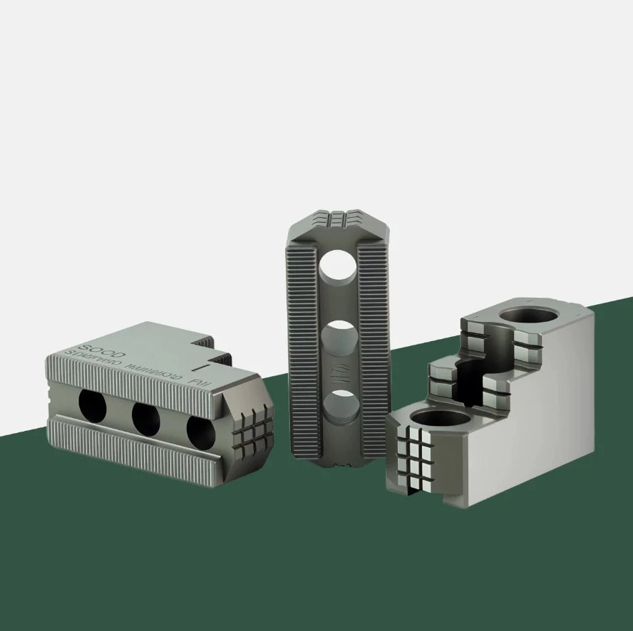 High Precision Standard 15 Inch Hydraulic Hard Claw Three Jaw Chuck Strong Step Claws for CNC Lathe Machine