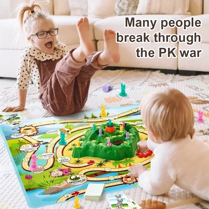 Rabbit Trap Upgraded Board Games Children's Fun Toys Card Parent Child Interactive Gathering Creative Table