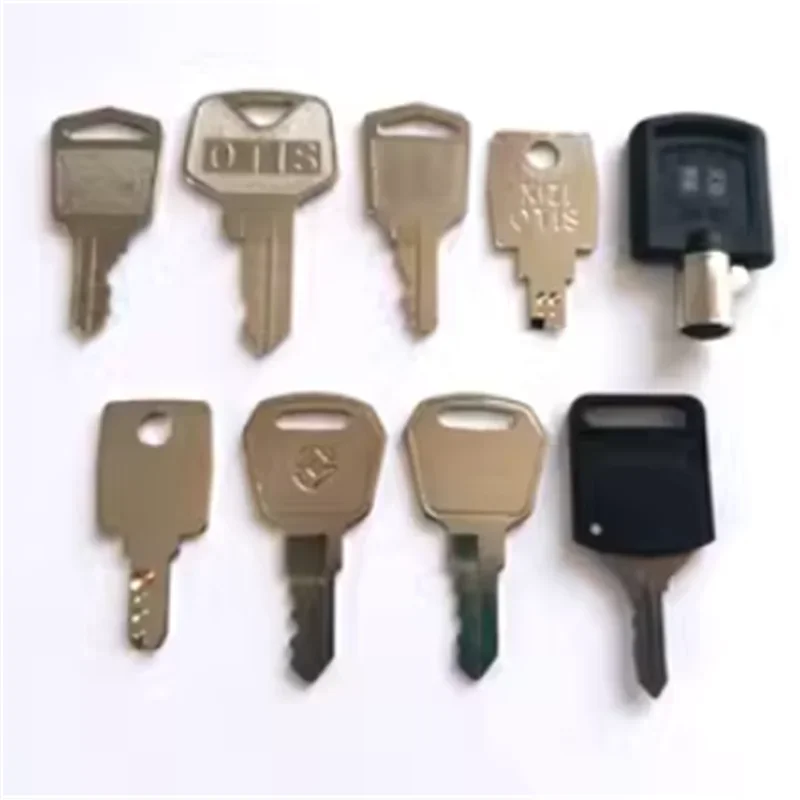 10pcs for Otis Elevator Key Xizi Otis Escalator Key Small Door Lock Elevator Base Station Driver 455 Key