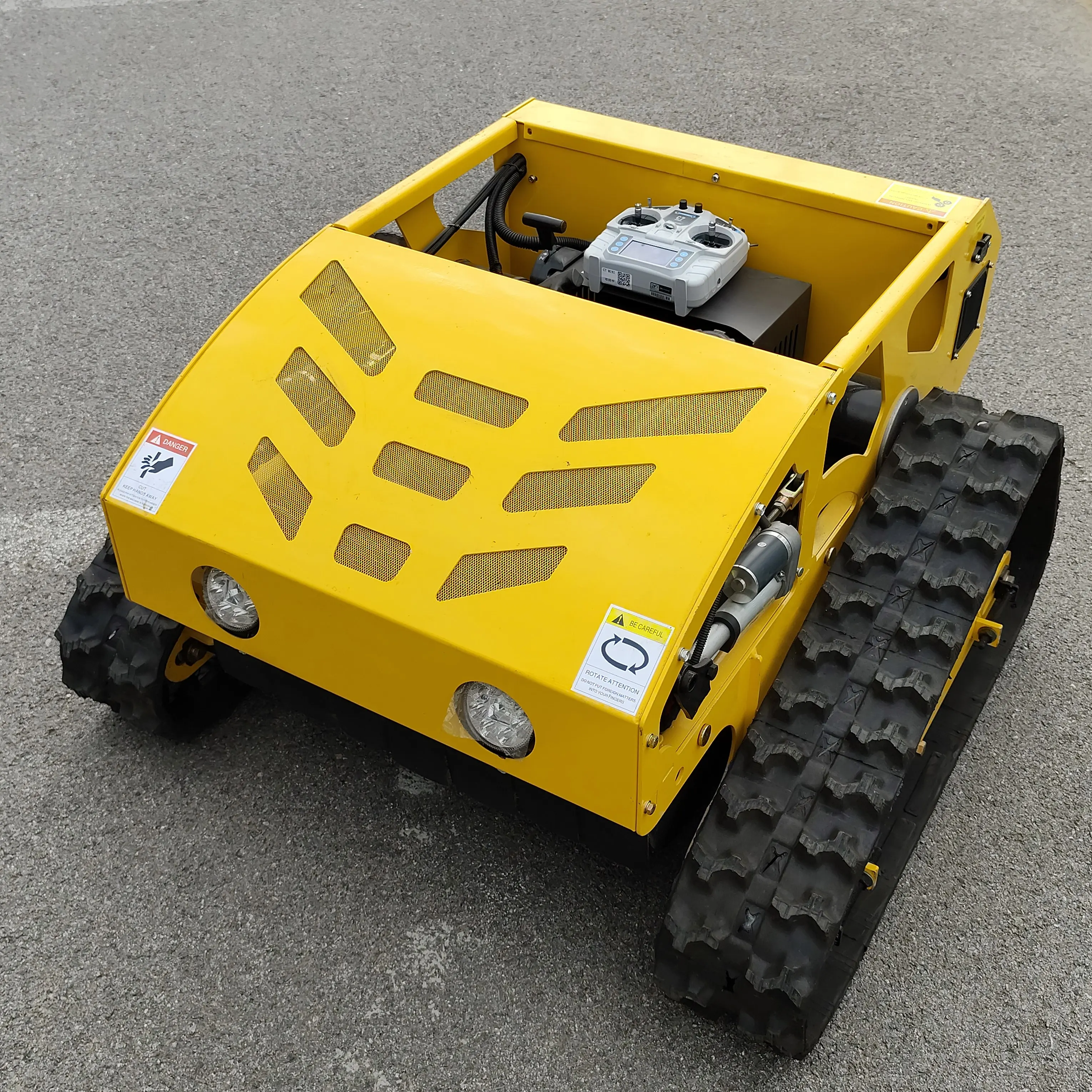 تحديث 9.5hp جزازة العشب الأوتوماتيكية التحكم عن بعد قاطع العشب الميداني آلة إزالة الأعشاب الضارة EPA #5