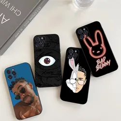 Bad Bunny Phone Case For iPhone 14 11 12 13 Mini Pro XS Max Cover 6 7 8 Plus X XR SE 2020 Funda Shell