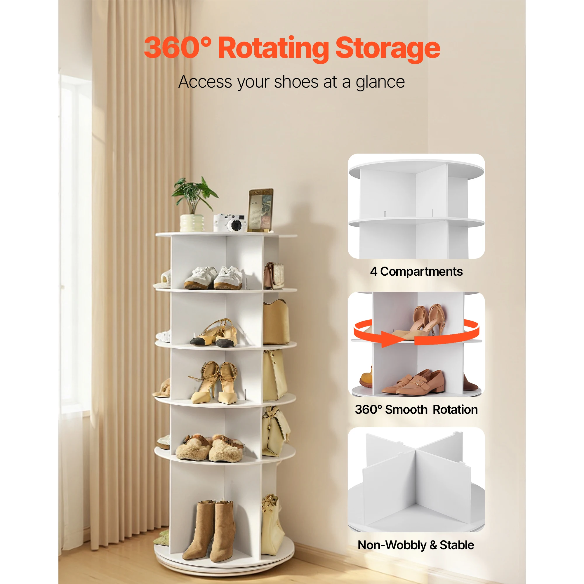 Spinning Shoe Organizer - Cartoka