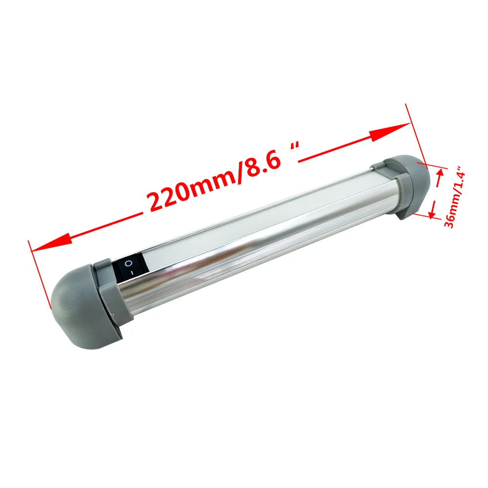 マリンボート-12v-36v-回転式-led-キャンピングカー室内灯-rv-リーディングライト-照明ライト-230-40-40mm