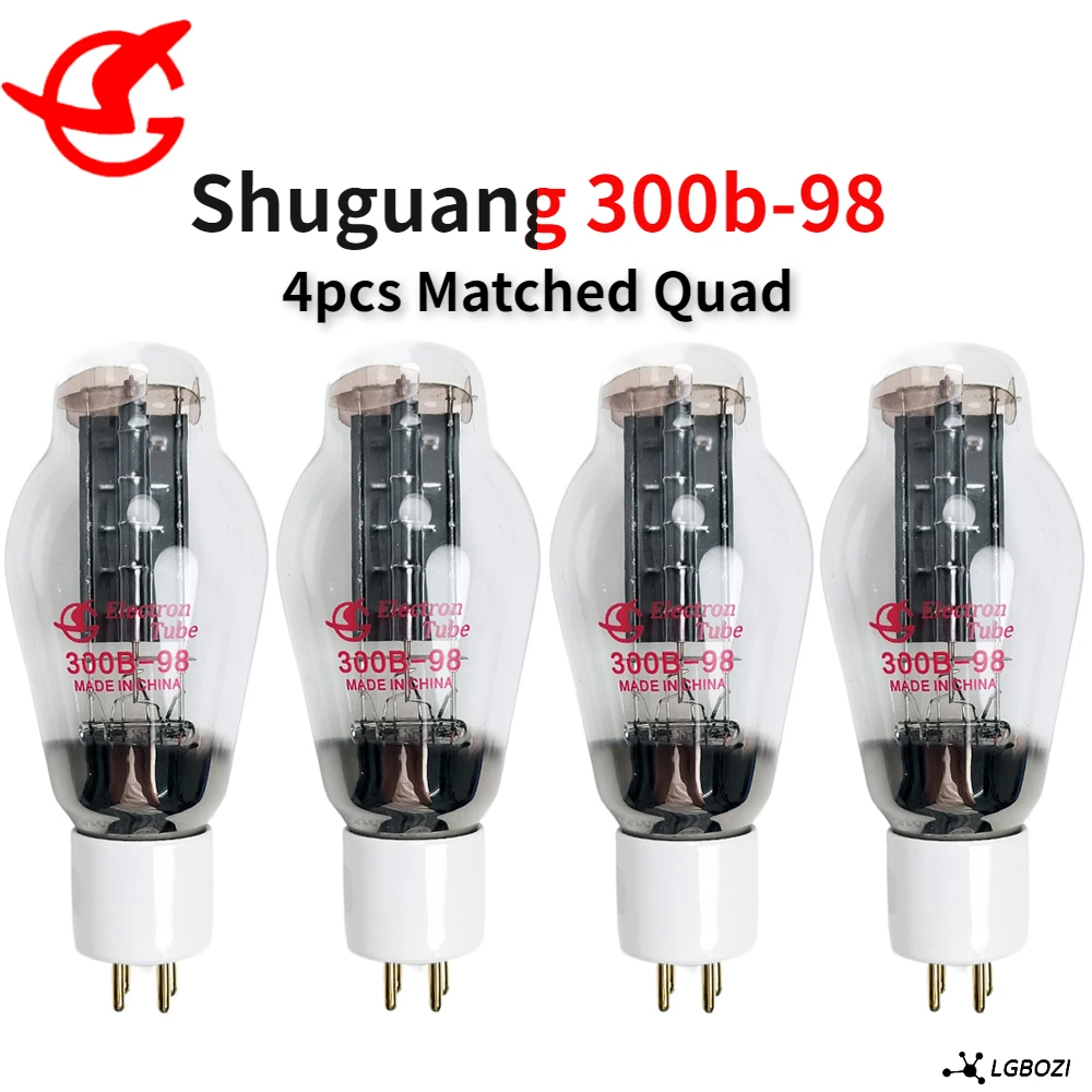 

Shuguang 300b-98 Tube Replaces 300B 300BA 300B-98B 300BC 300BS 4300B Bluetooth Power Amplifier Phono Preamp DIY Matching Quad