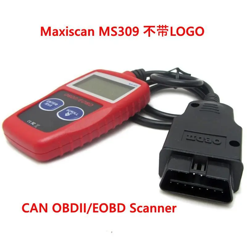 

MS309 Многофункциональный автомобильный диагностический прибор считыватель кодов Maxican MS309 Сканер